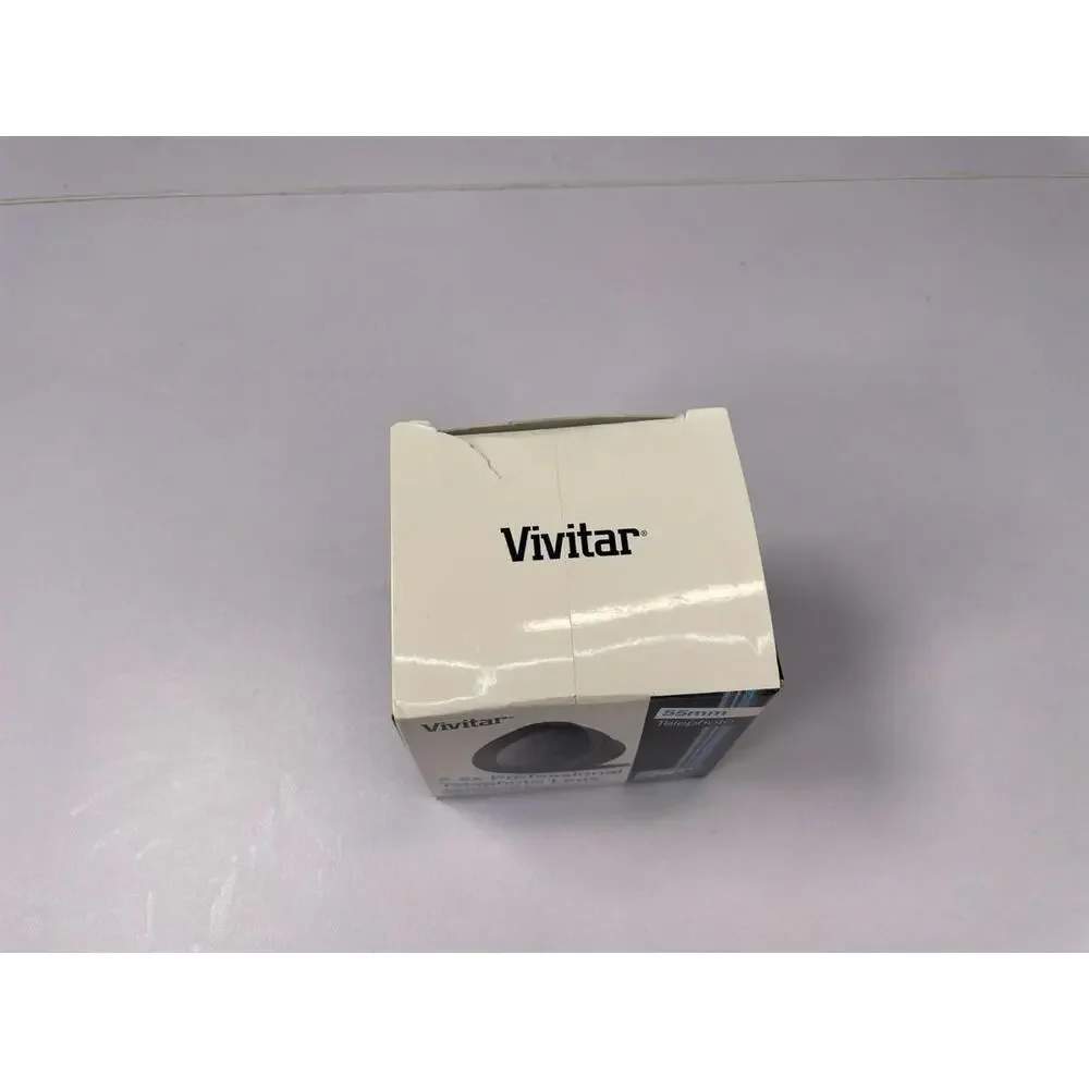 Vivitar 2.2x Professional Telephoto Converter Lens 55mm w/ Caps & Pouch